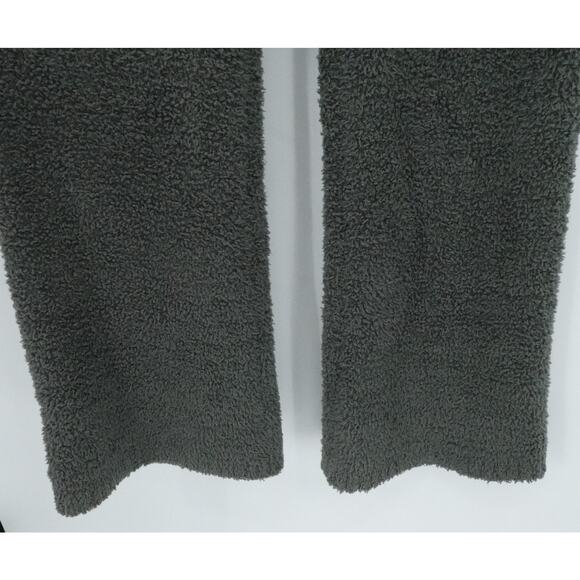 Skims Pants Womens Small Medium Green Cozy Bouclé Fleece Lounge High Waist - Picture 6 of 14